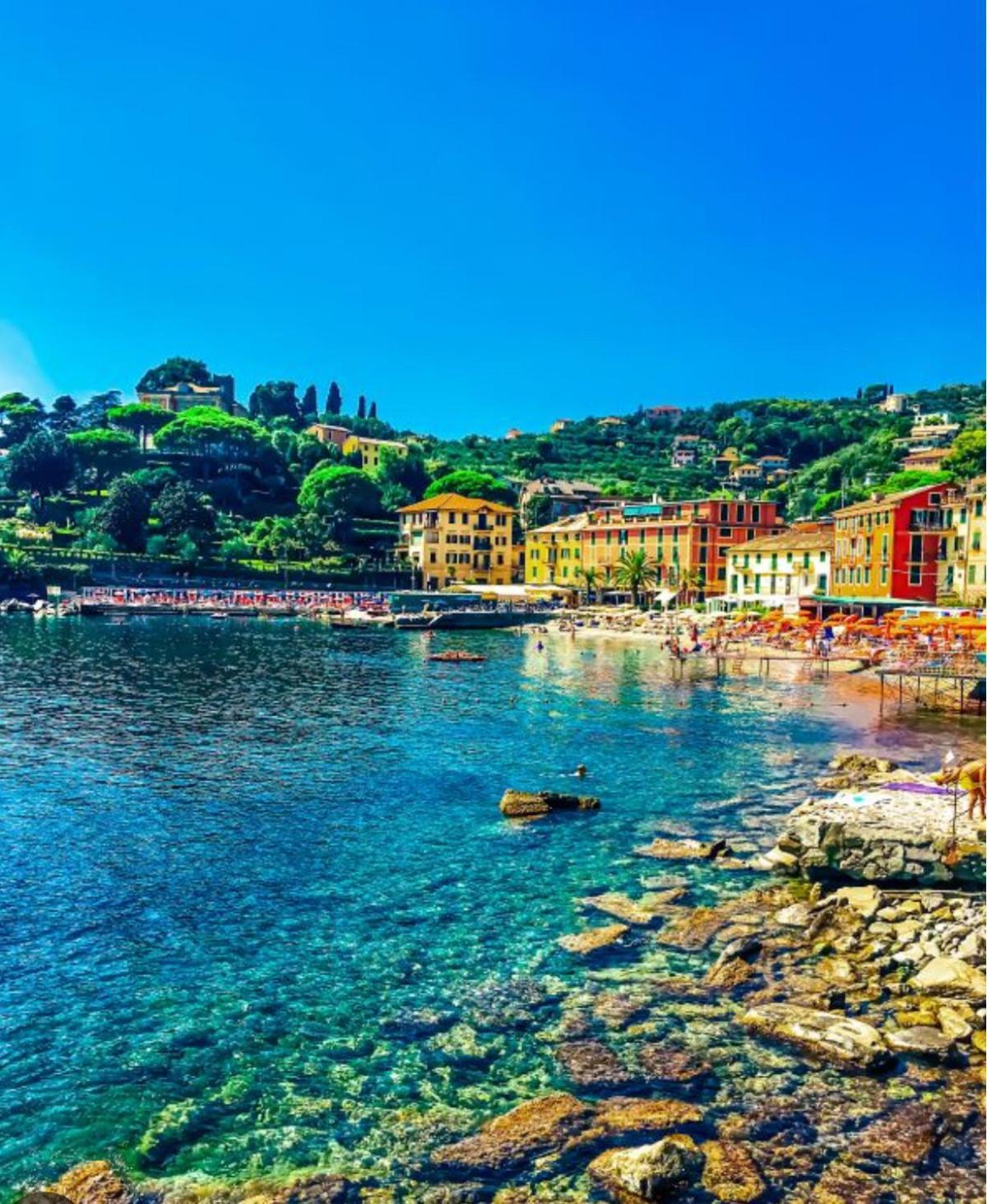 Elegant House By The Sea Rapallo - 50 Meters From The Beach ,Near Portofino Buitenkant foto